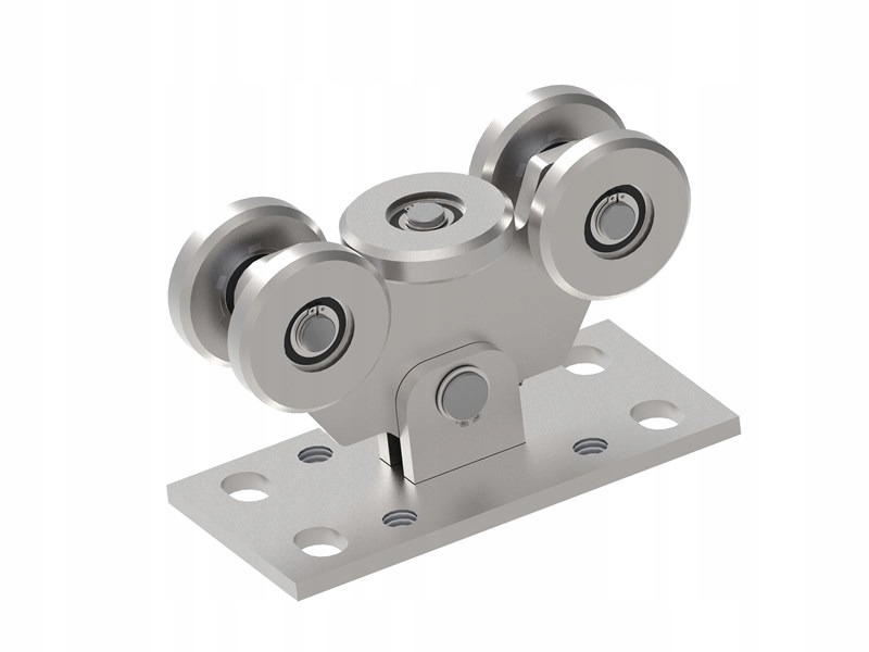 Pojízdný vozík pro posuvnou bránu, profil 80 x 80 mm