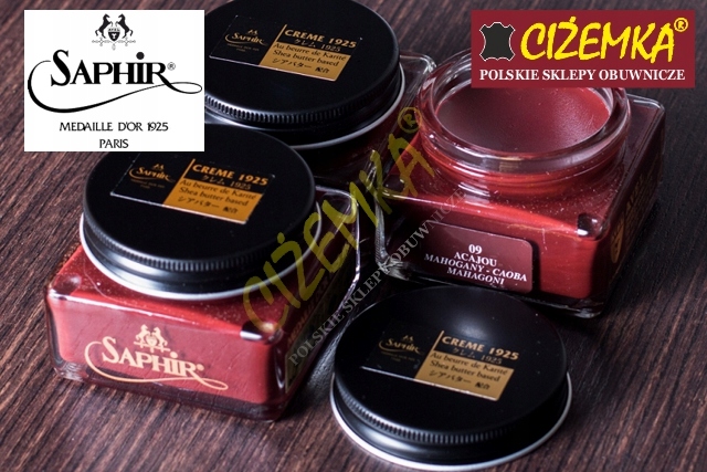 SAPHIR MEDAILLE`DOR POMMADIER PASTA KREM 09 MAHOŃ Model SAPHIR MEDAILLE'DOR POMMADIER