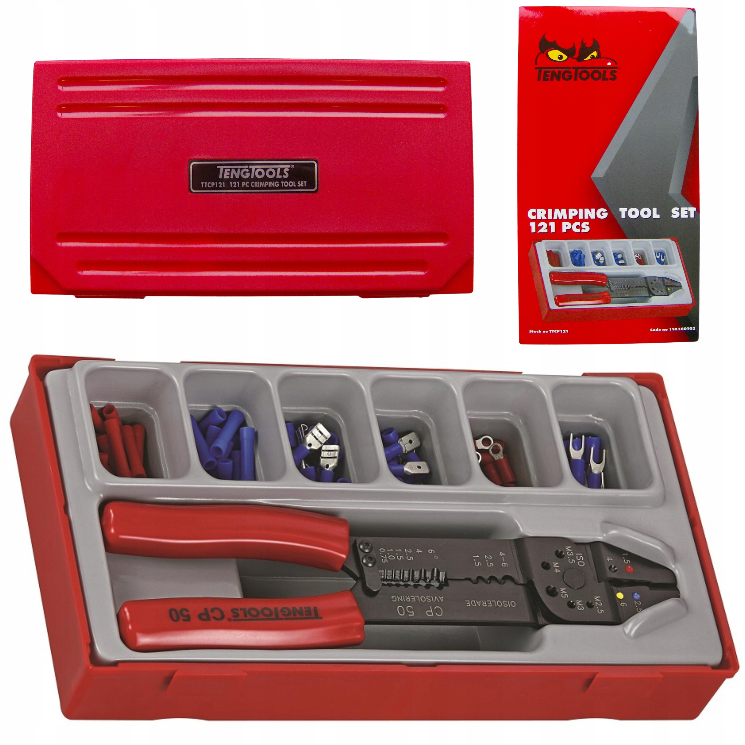 Kleště Na Kabely Set Tengtools TTCP121