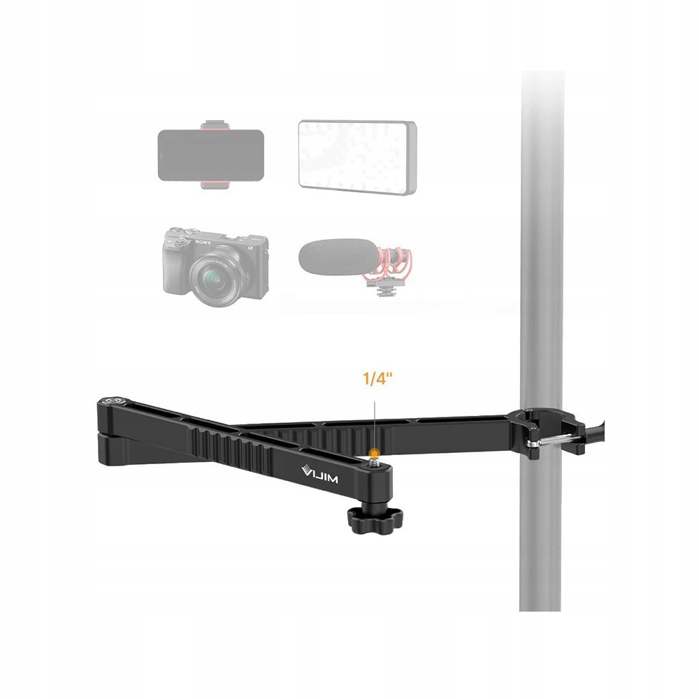 Dodatkowe ramię przegubowe z głowicą Ulanzi Vijim LS21C Marka Ulanzi