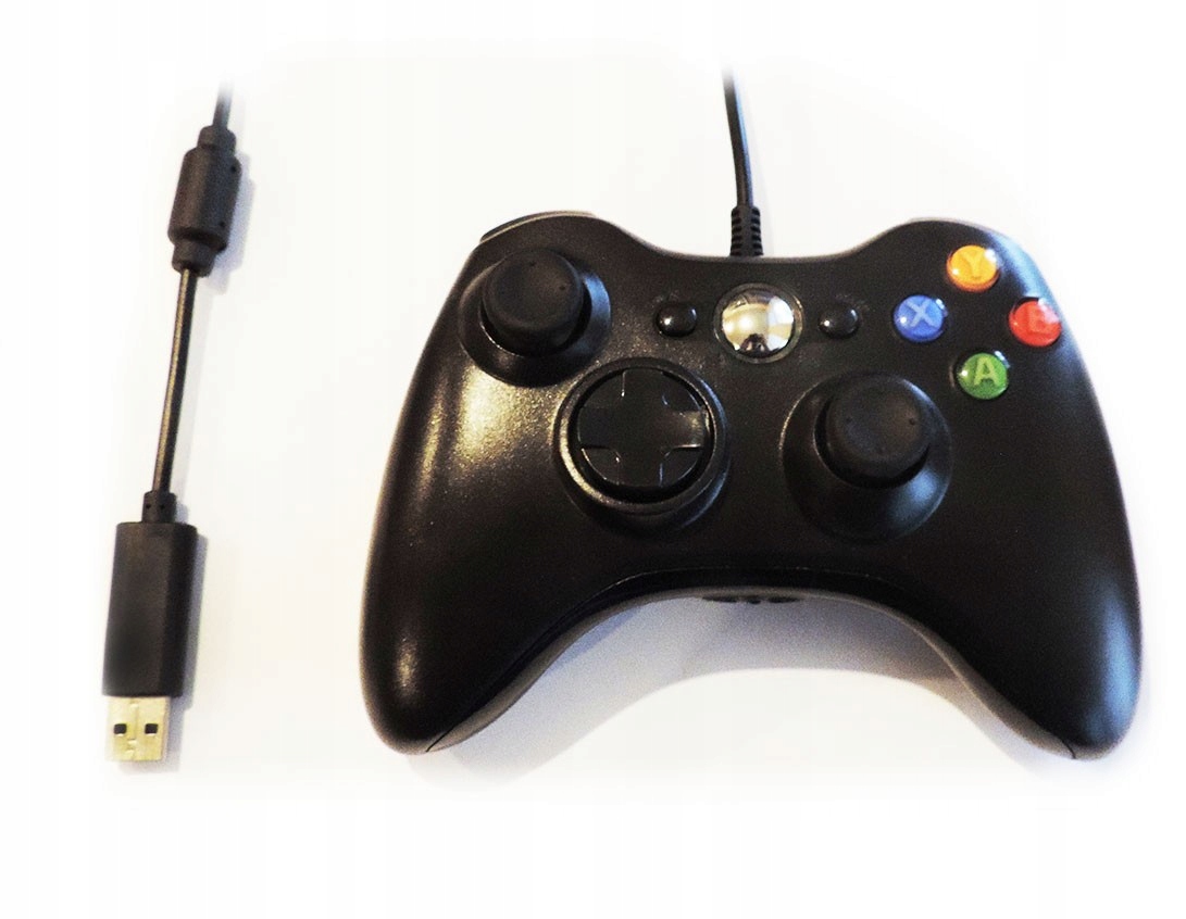Przewodowy pad kontroler Xbox 360 PC