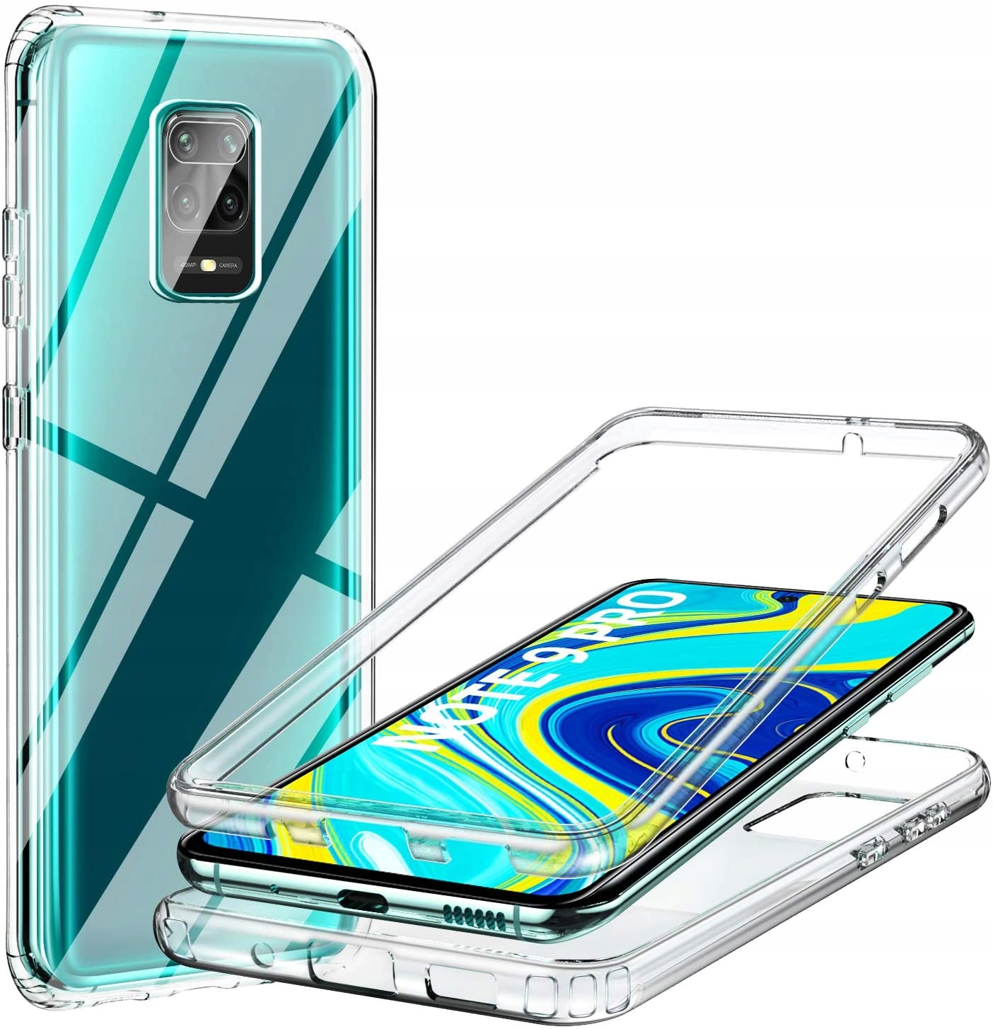 

Etui Do Xiaomi Redmi Note 9 Pro / 9S + Pełne Szkło