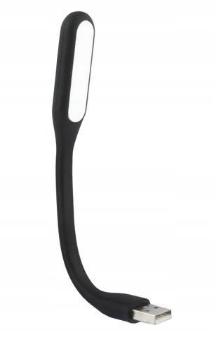 LAMPKA SILIKONOWA USB - CZARNA - CE Rodzaj lampka