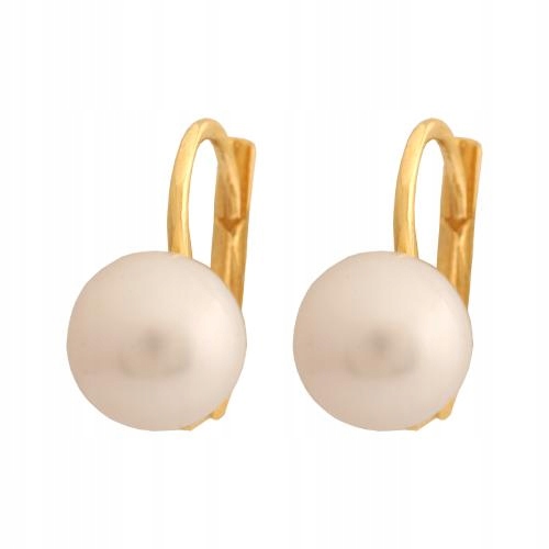 Elegantní dámské zlaté 585 náušnice se zirkony – dárek ke Dni žen