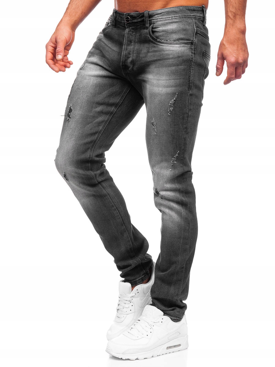 

Spodnie Męskie Jeansowe Czarne MP008N DENLEY_31/M