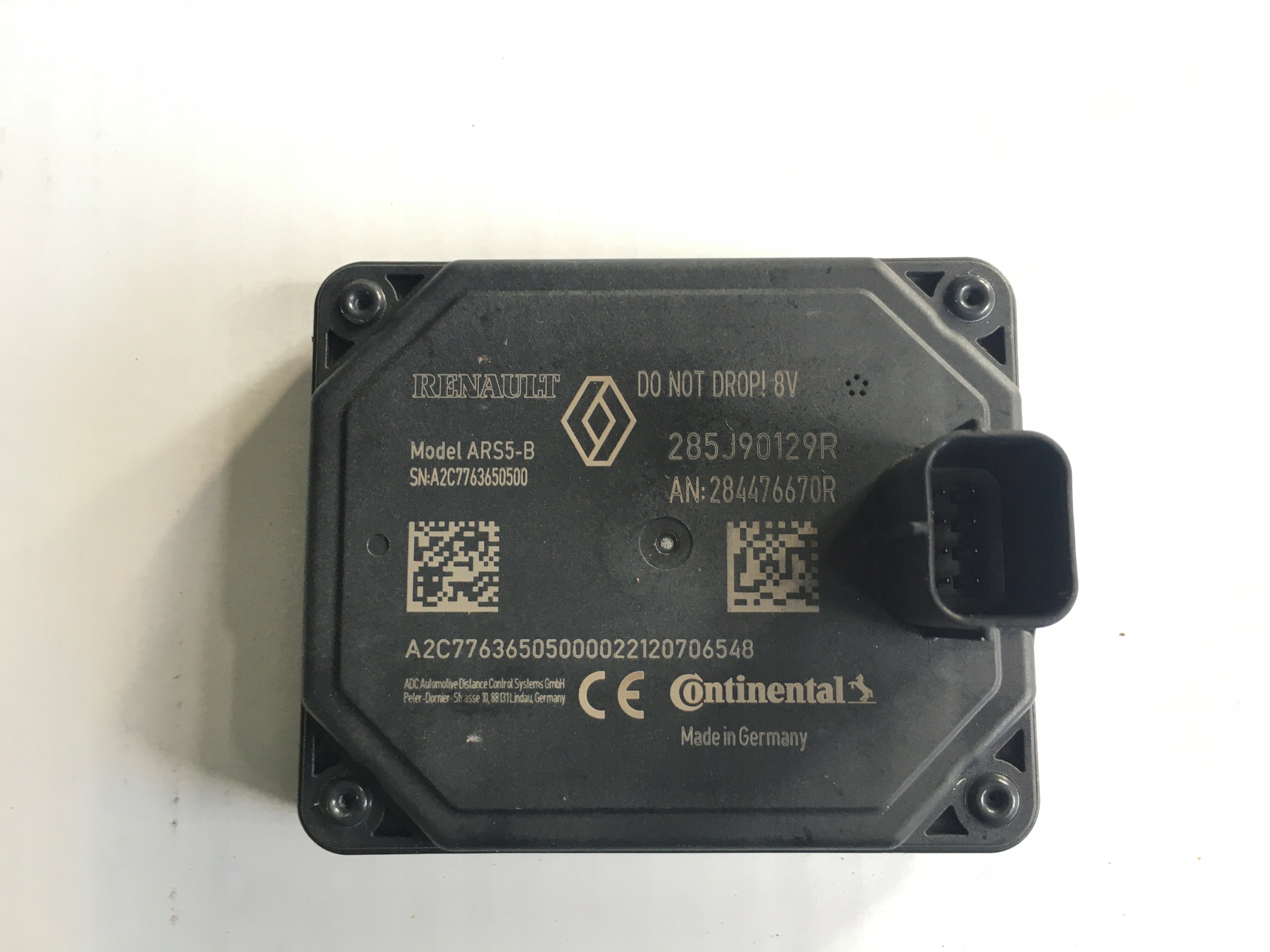 RADAR DISTRONIC 285J90129R DACIA SANDERO III