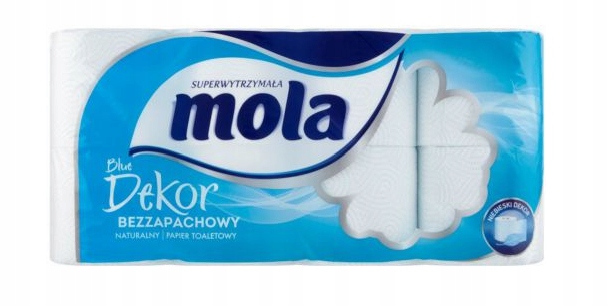 

Papier toaletowy Mola a'8 Blue Decor
