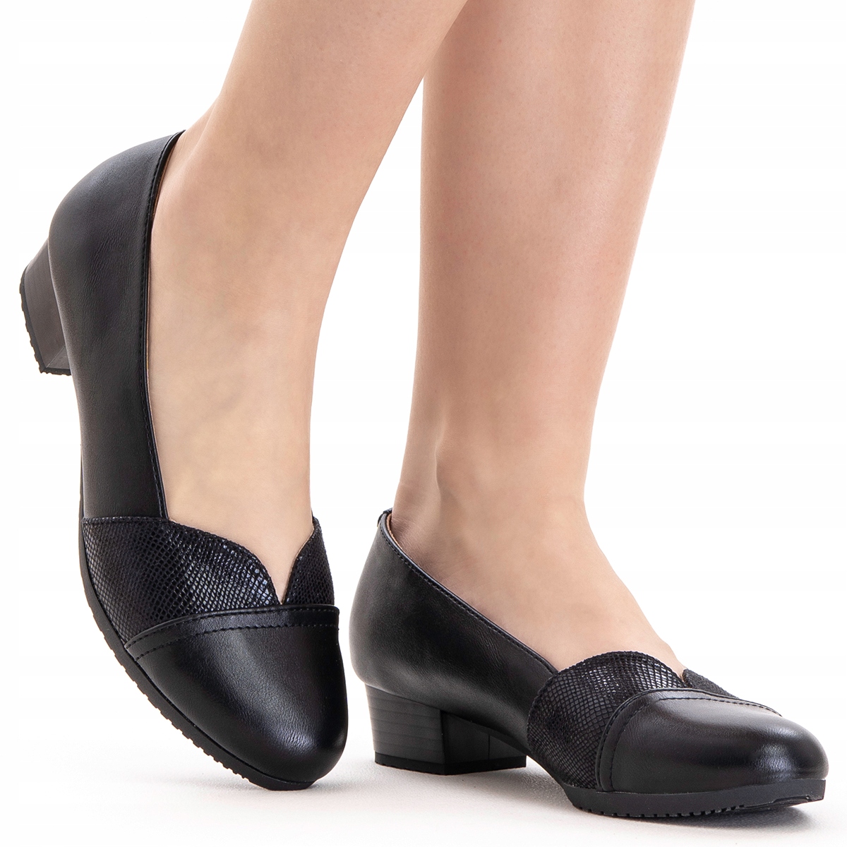 

Półbuty wkł.SKÓRA modne lekkie wygodne Wojtyłko