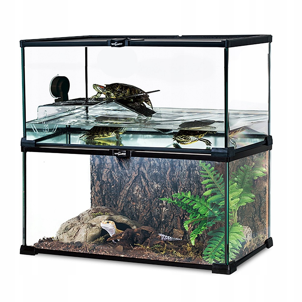 Levně Terárium Pro Plazy A Obojživelníky Repti Zoo Pro 31x21x30- Skleněné