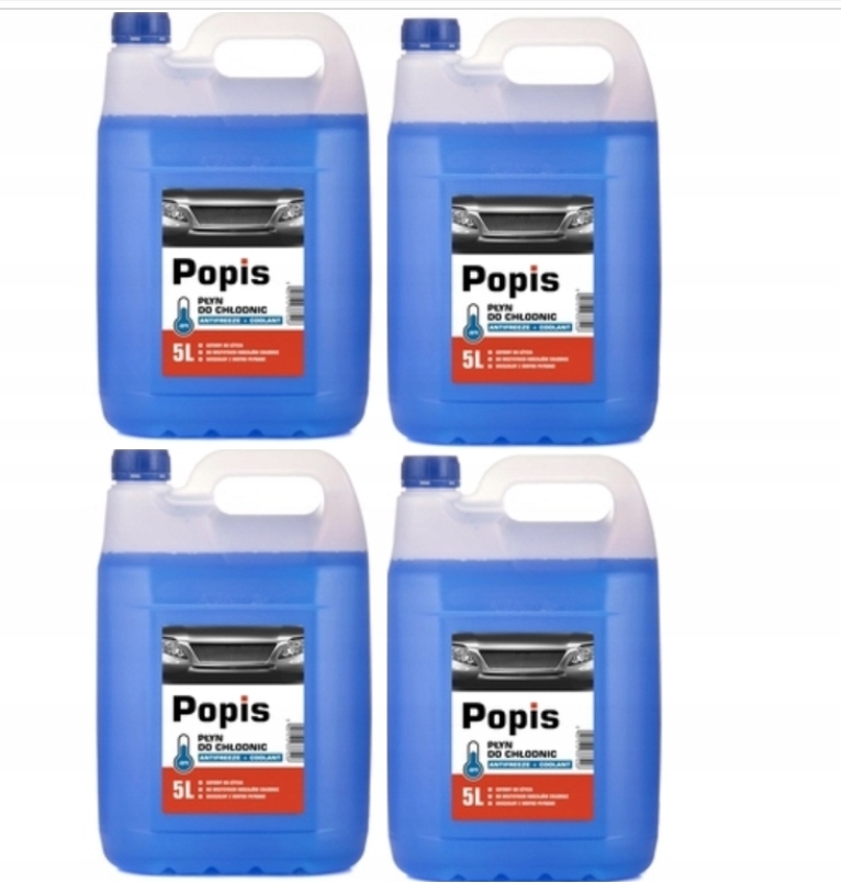 PŁYN NIEBIESKI DO CHŁODNIC -35°C 20L