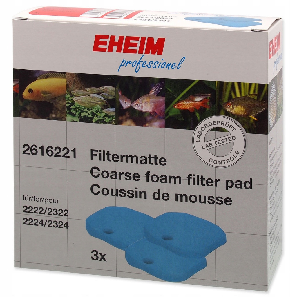 Levně Náplň Eheim molitan hrubý Experience 150/250/250T 3ks