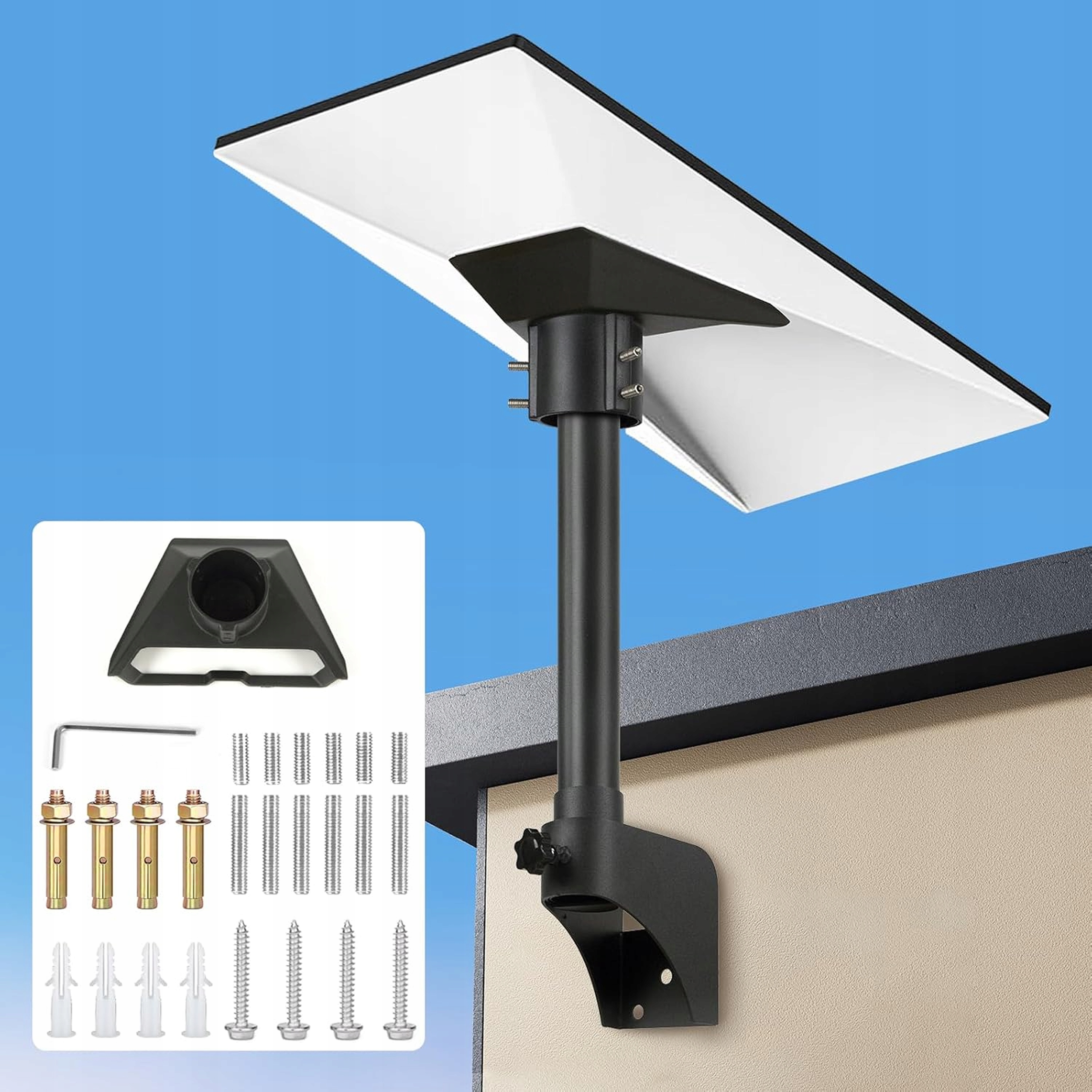 Uchwyt Starlink Gen 3 Ścienny Dachowy Regulowany Zestaw Montażowy Stalowy