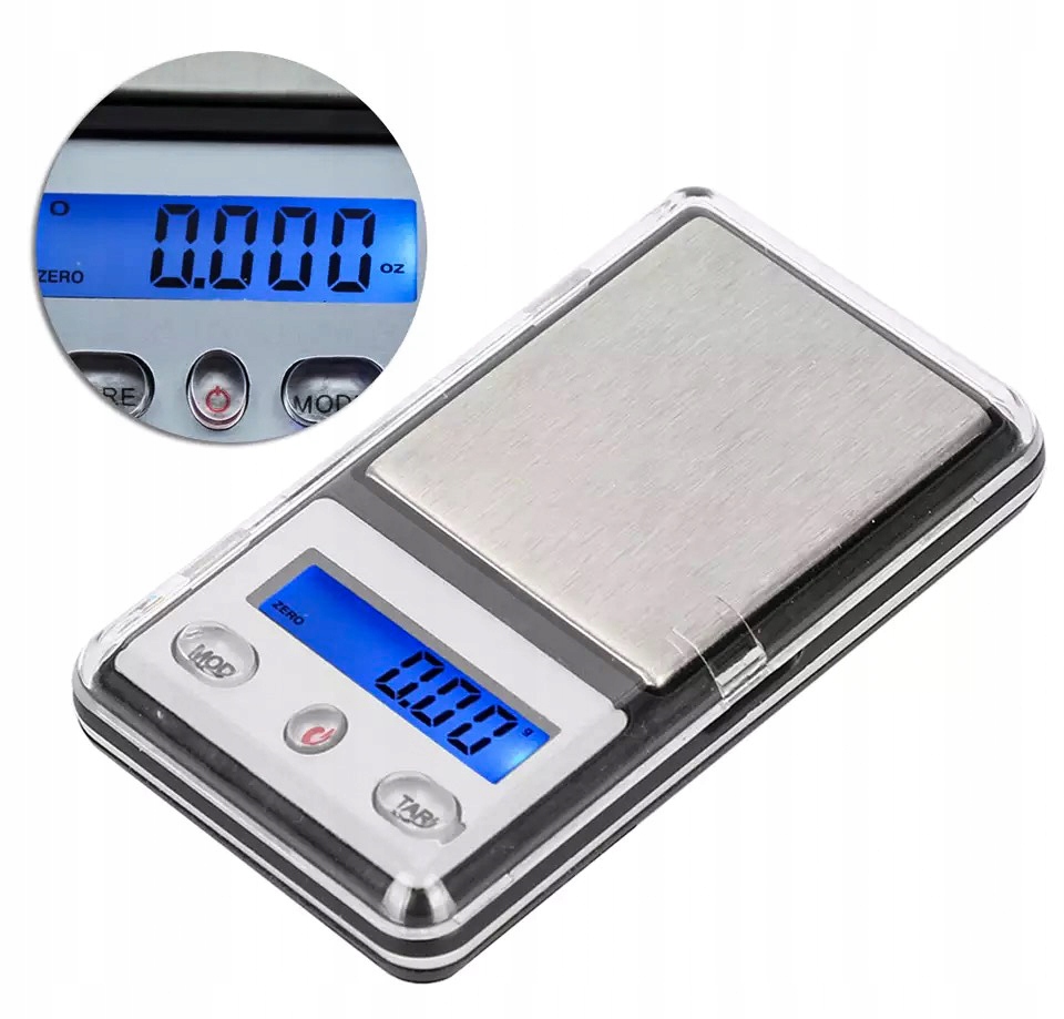 

Mała Waga Jubilerska Do Złota Szybka 0,01g 100g