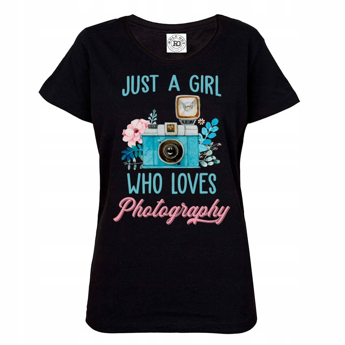 

Damska Koszulka Dla Fotografa Aparat Fotograf