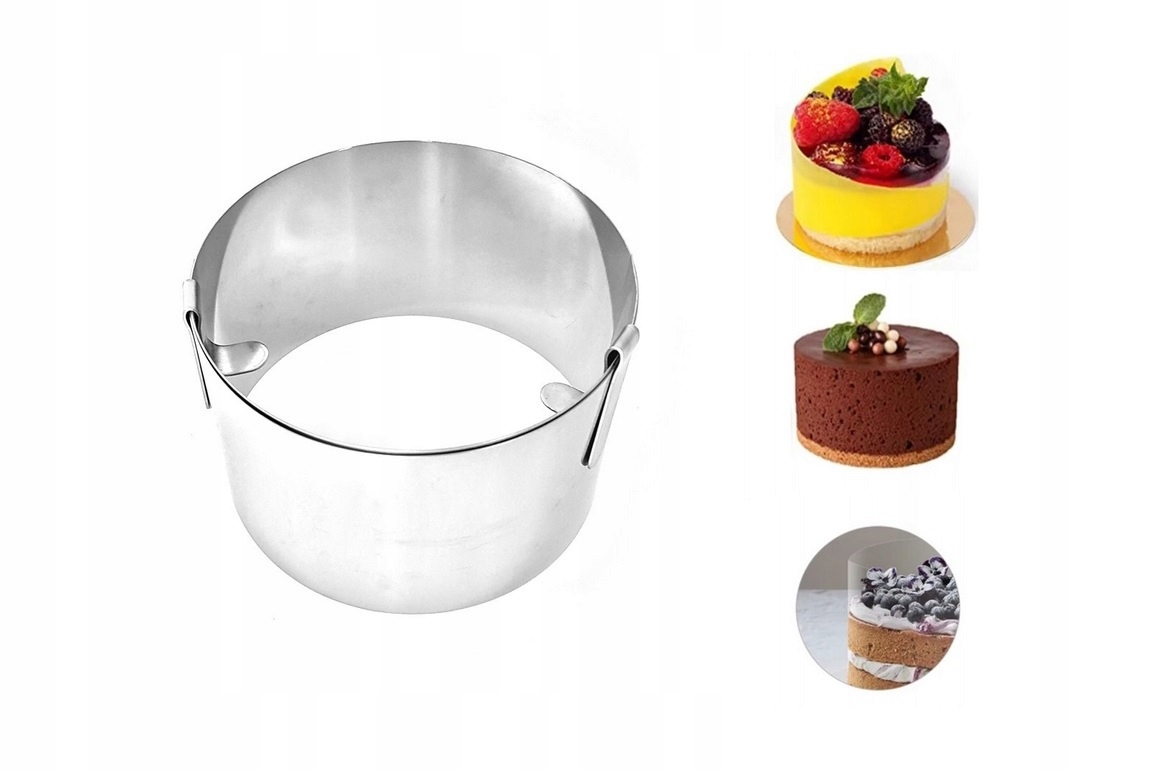 

Rant Mały Opaska Forma Na Torta Do Tortu 12-18cm