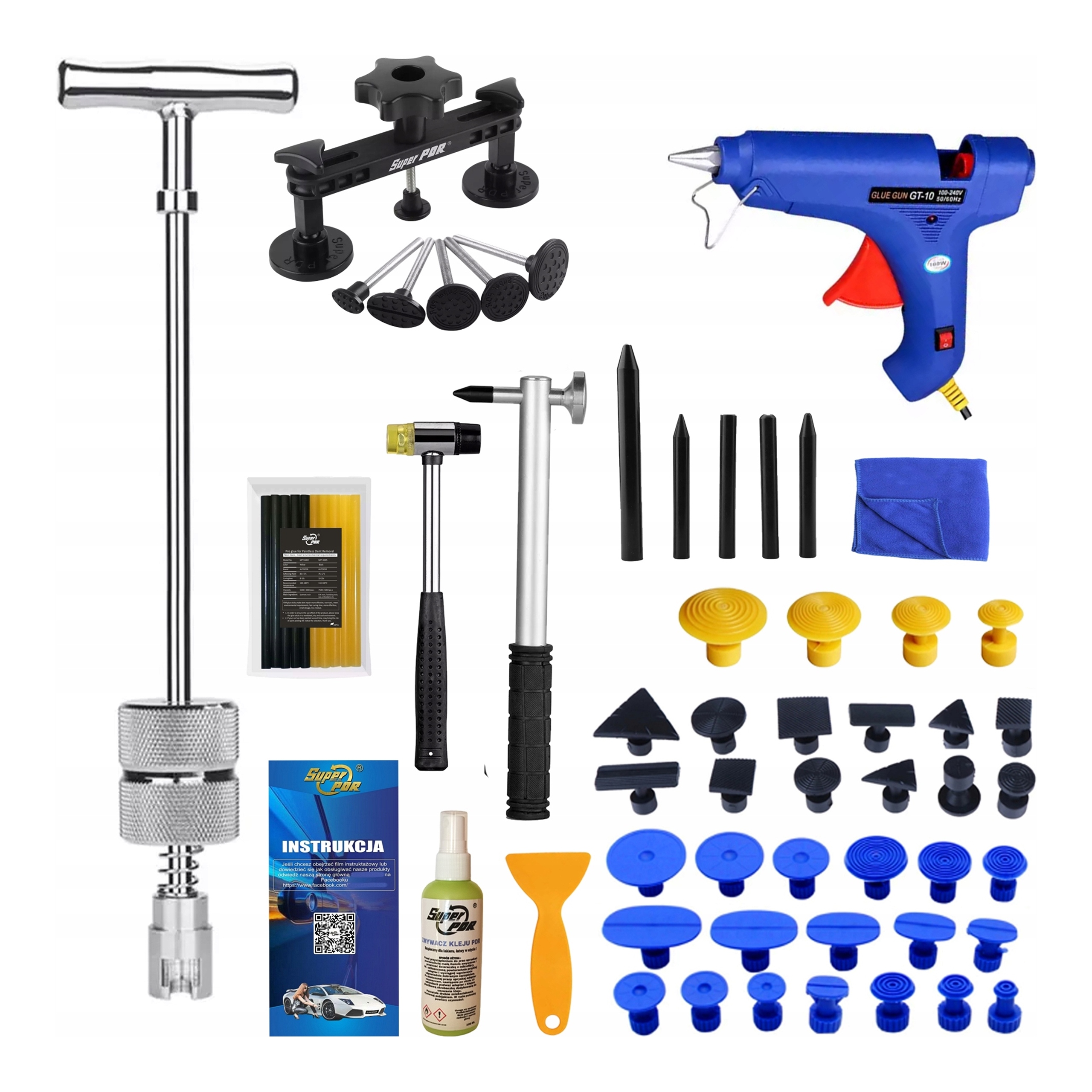 Sada pro odstraňování promáčklin Pdr Sada pro vytahování promáčklin