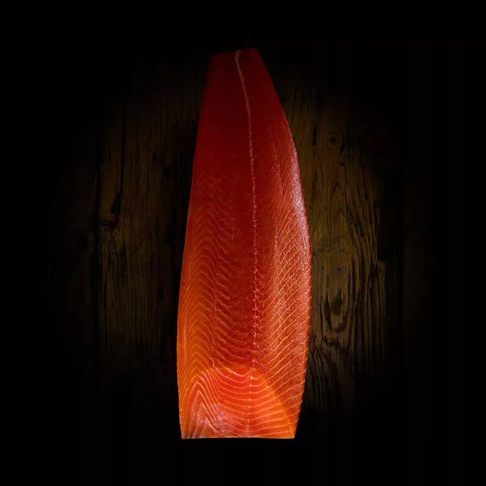 Levně Losos Divoký Uzený za studena Tradiční Chuť Přírodní Uzení 0,5 kg Eko