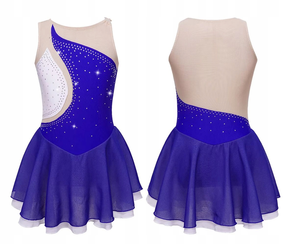 Strój Do Gimnastyki Balet Body Sukienka Do Tańca Chabrowa 146 Nr 1447