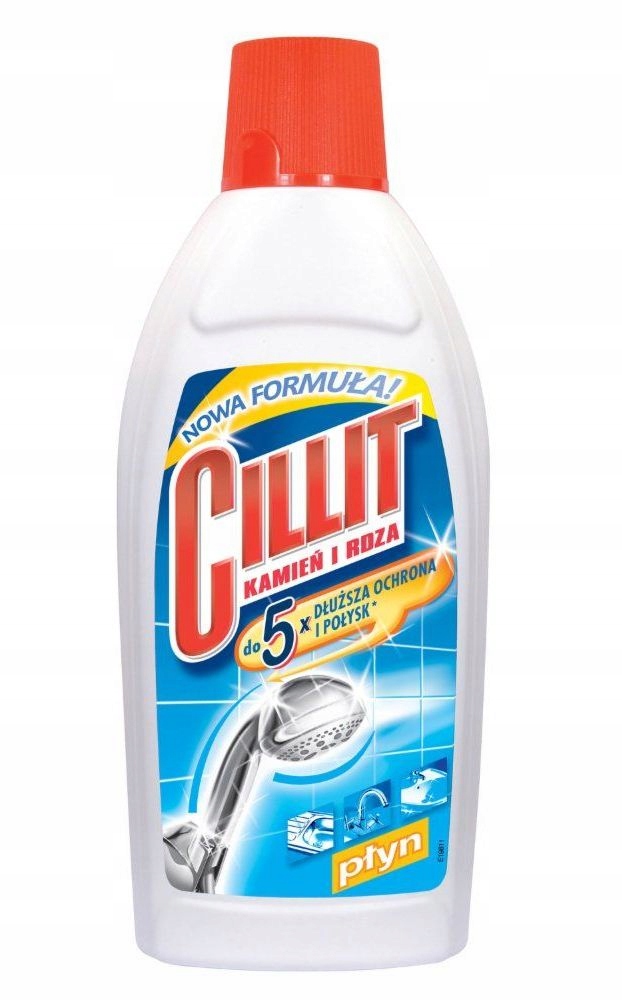 

Płyn do usuwania kamienia i rdzy Cillit 450ml