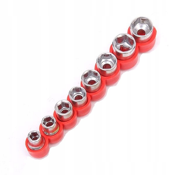 

Zestaw nasadek sześciokątnych 1/4 do kluczy 5-12mm