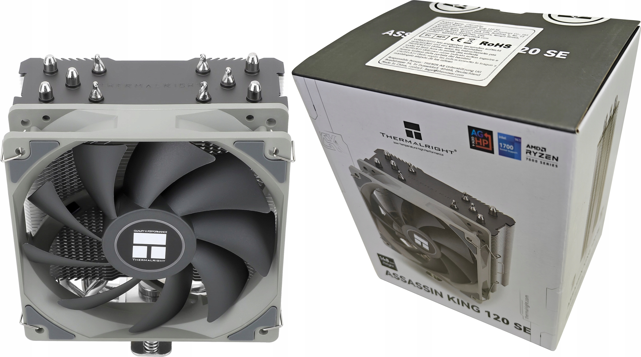 Chłodzenie Cpu Thermalright Assassin King 120 Se 120MM Intel Amd