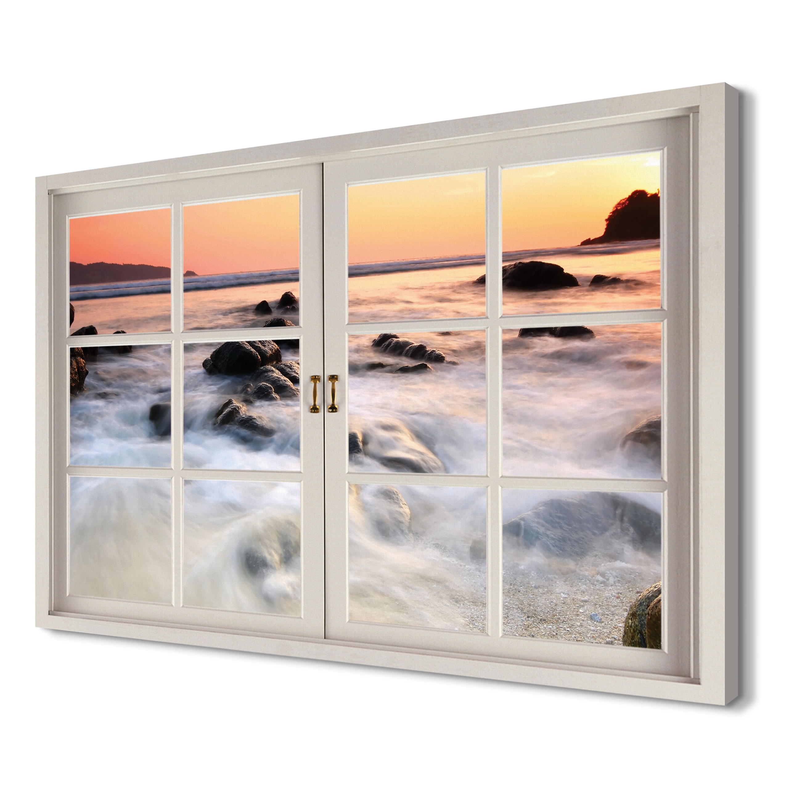 

Morze Skały do sypialni 120x80 Obraz na płótnie 3d