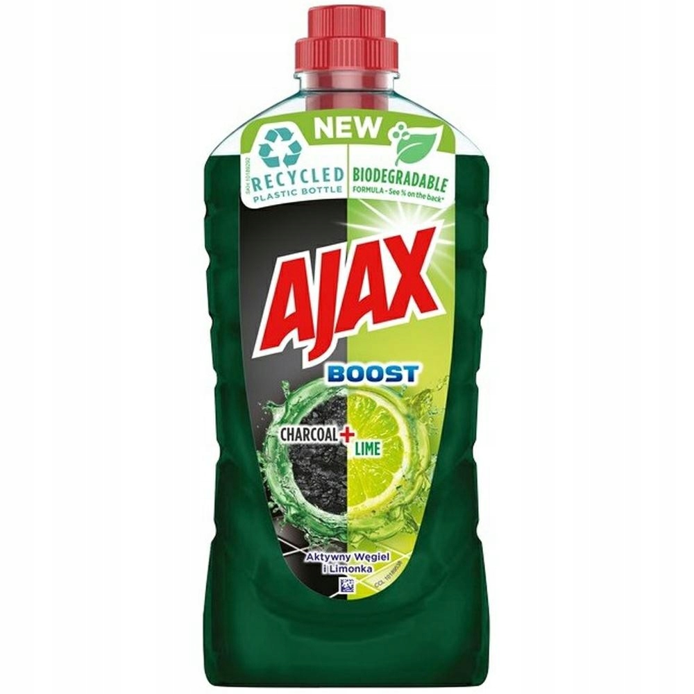 

Ajax Boost aktywny węgiel limonka Charcoal płyn 1l