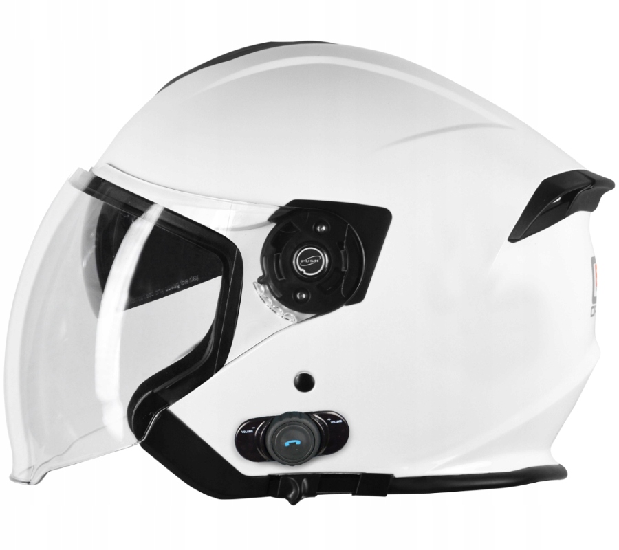 Kask ORIGINE PALIO 2.0 + BT SOLID white gloss XXL