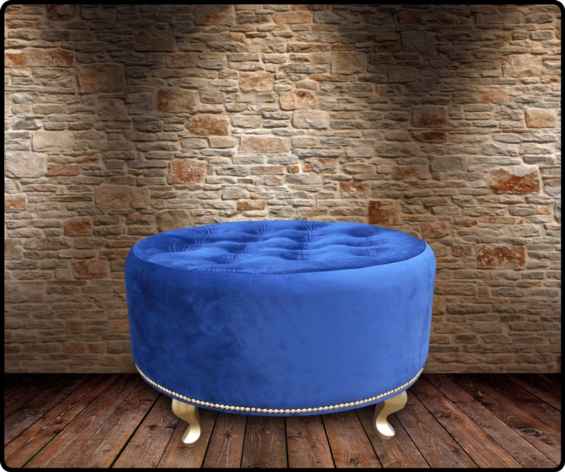 CHESTERFIELD OKRĄGŁA PUFA Kod producenta 011