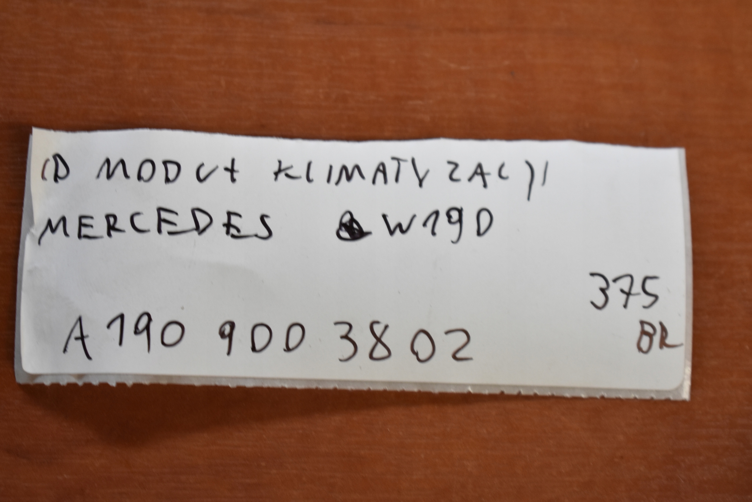 IDEALNY modul klimatizaci MERCEDES W190 1