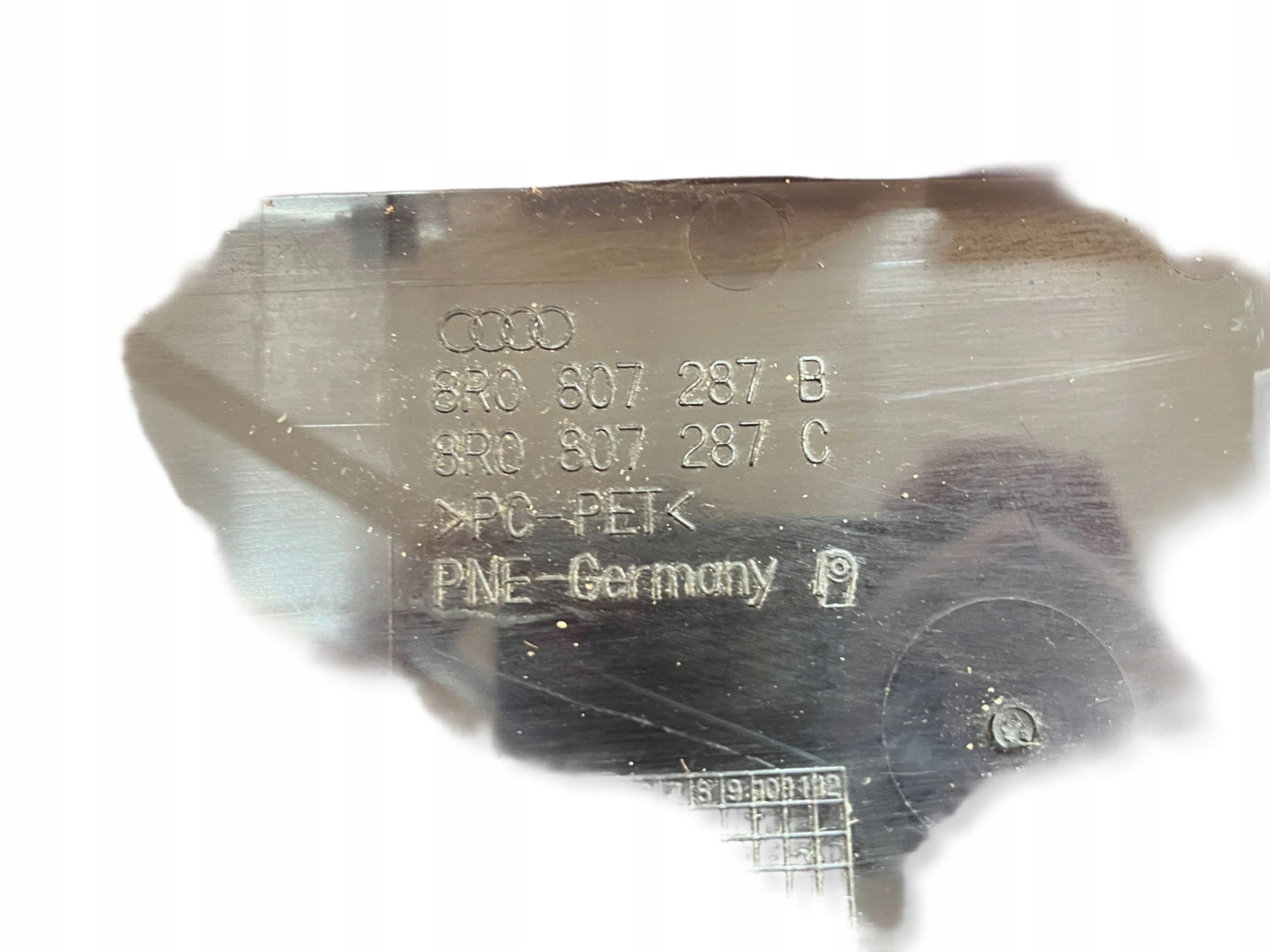 frame signs rejestracyjnej front Audi Q5 SQ5 8R0807287B