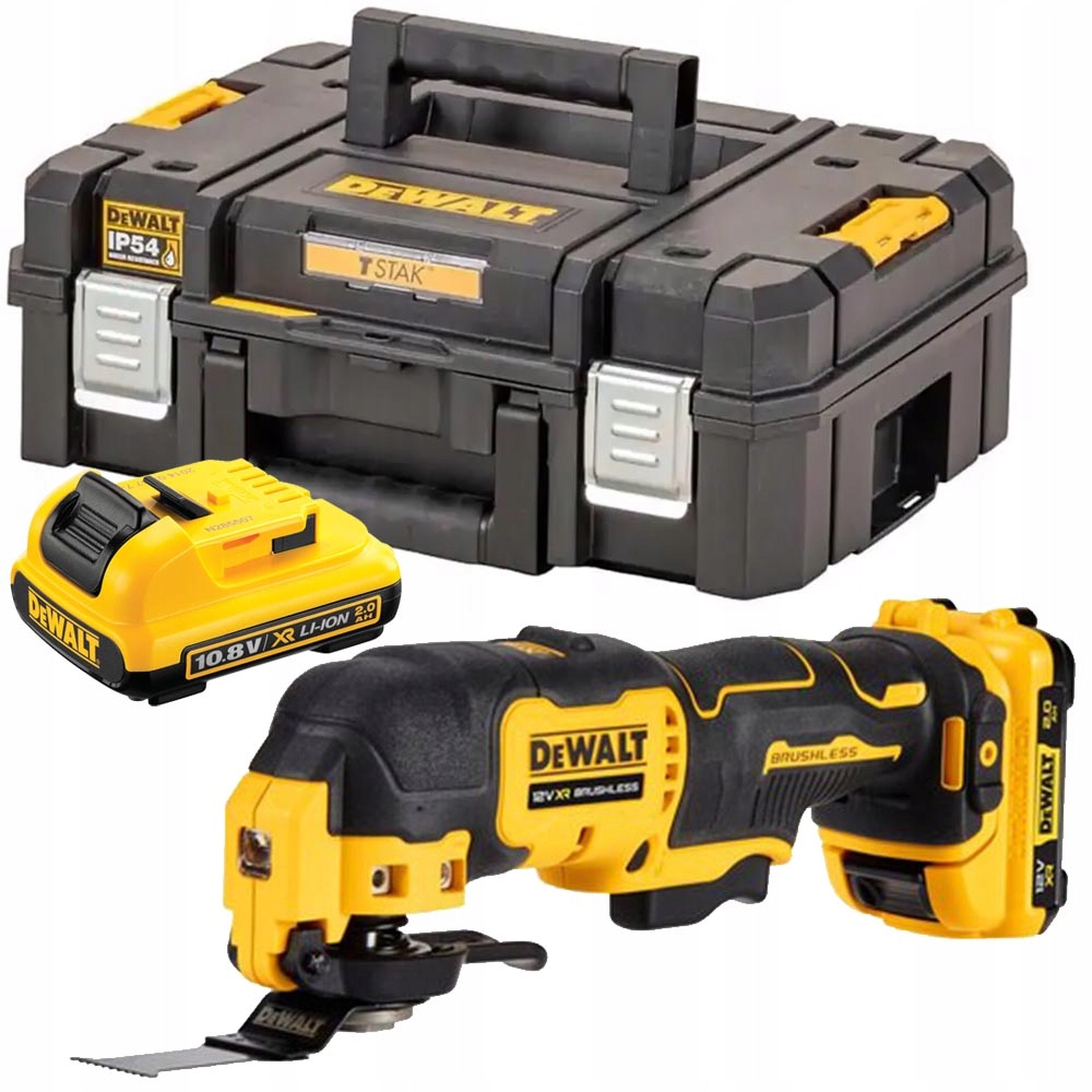 

Urządzenie wielofunkcyjne DeWALT 12V 2 x 2.0Ah