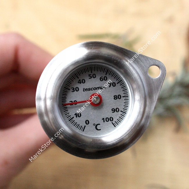 Termometr kucharski do pomiaru temperatury potraw Marka Tescoma