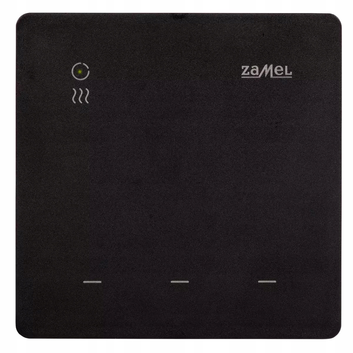 Regulátor teploty Zamel GKW-02 černý Supla Termostat WiFi Aplikace