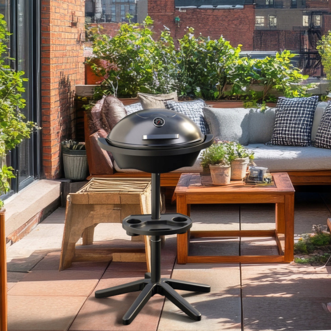 Elektrický gril Profi Cook PC-BQS 1303 černý 2400 W Model PC-BQS 1303