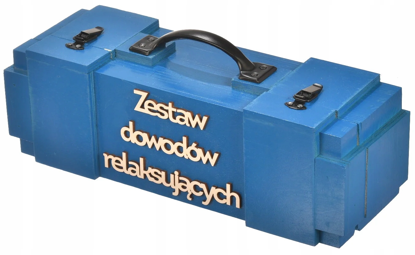 Krabička Dárek pro policistu Stylová relaxační sada