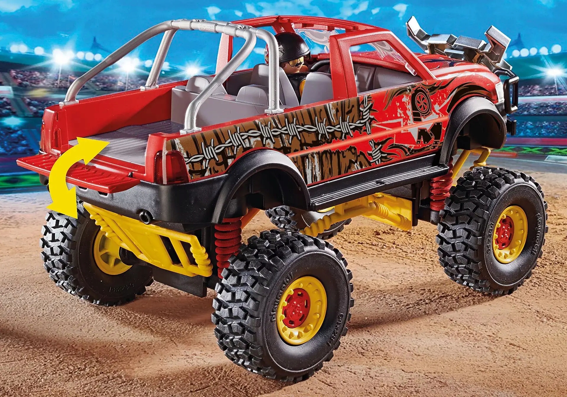 Playmobil StuntShow Monster Truck Rogacz 70549 Kod producenta 70549