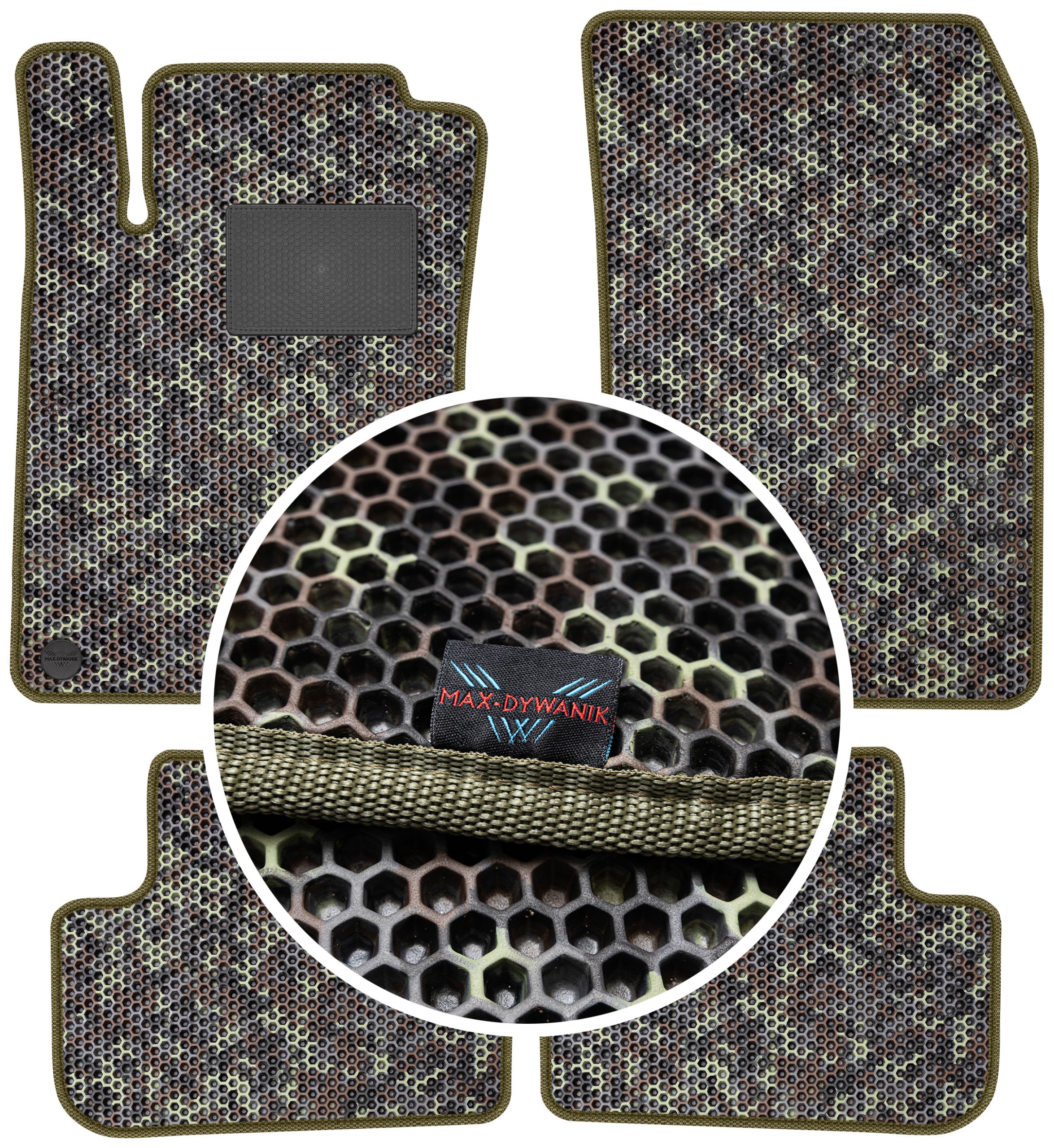 Mercedes Gla X156 2013-2019 Gumové rohože Eva Moro