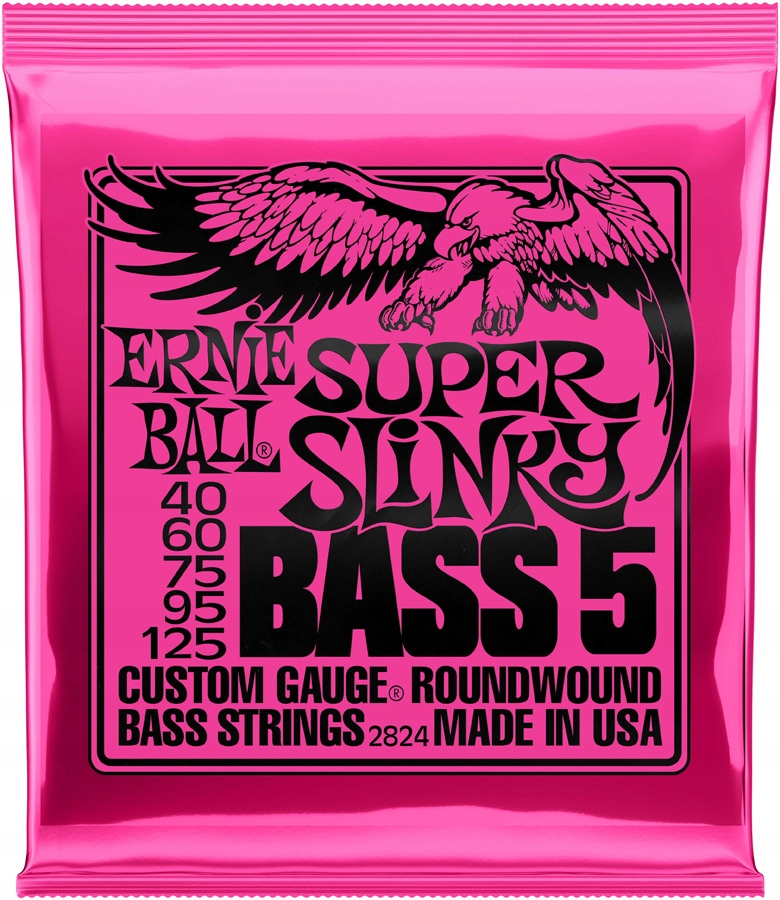 Ernie Ball Eb 2824 struny do gitary basowej 5 str.