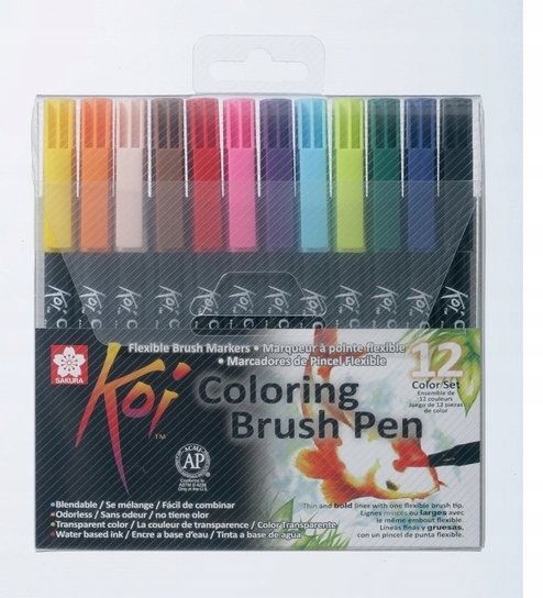 Koi Brush Set 12 Sakura