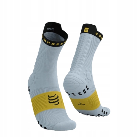 Compressport skarpetki Trail ProRacing v4.0, szare [Rozmiary skarpet 45-48]