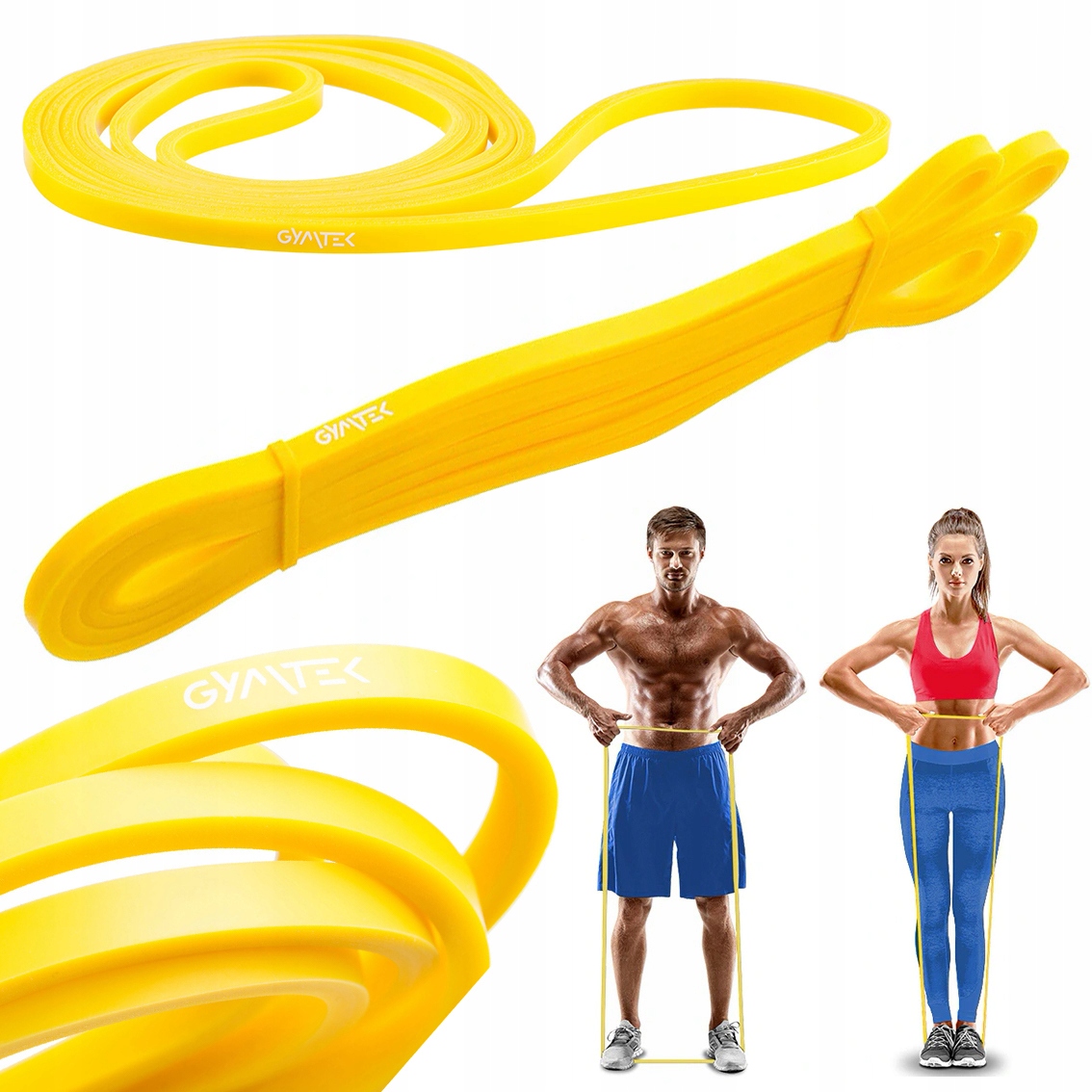 TAŚMA GUMA OPOROWA TRENINGOWA DO ĆWICZEŃ FITNESS