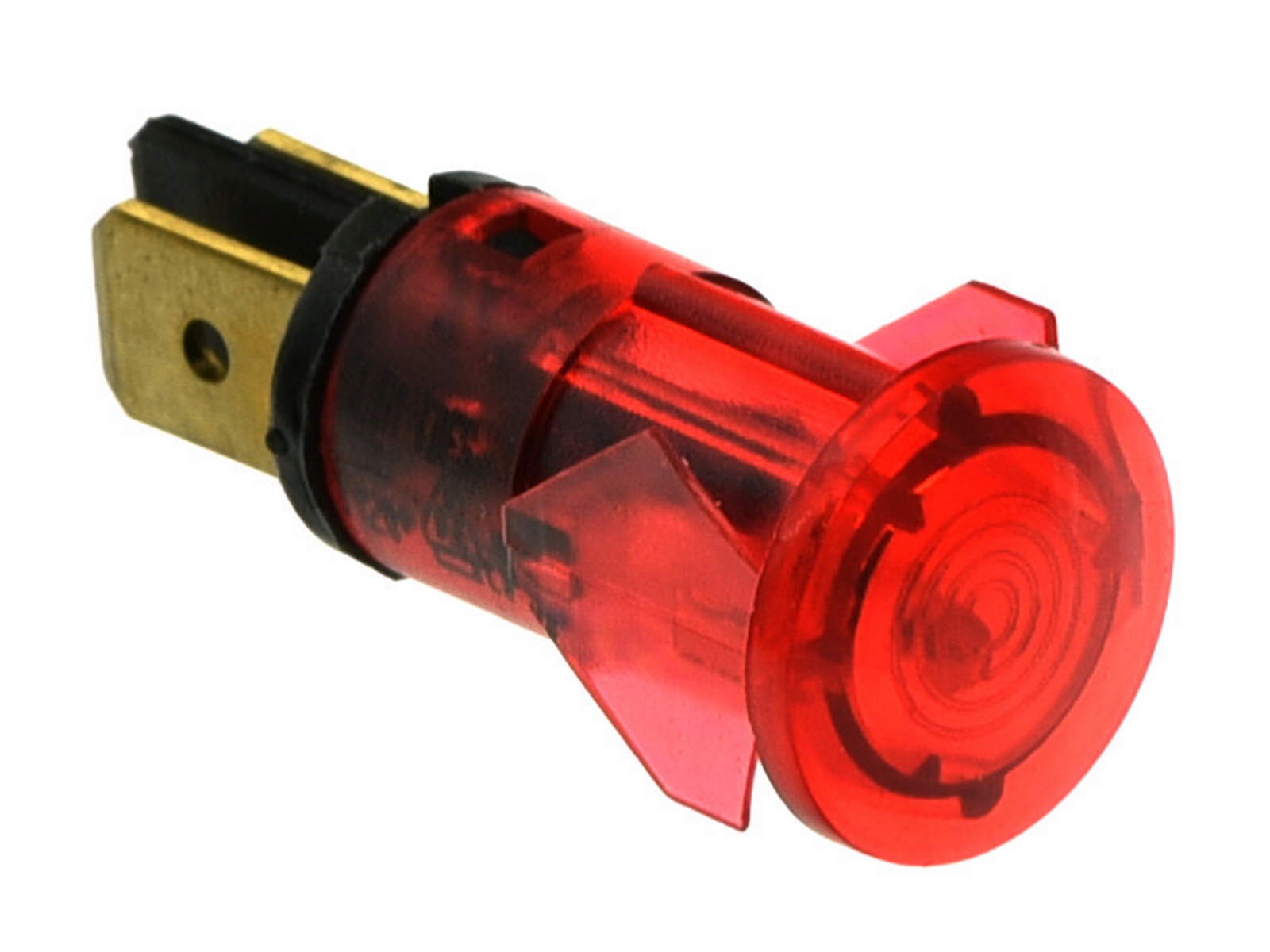 

Lampka kontrolna czerwona śr. 12mm 230V 120 °C
