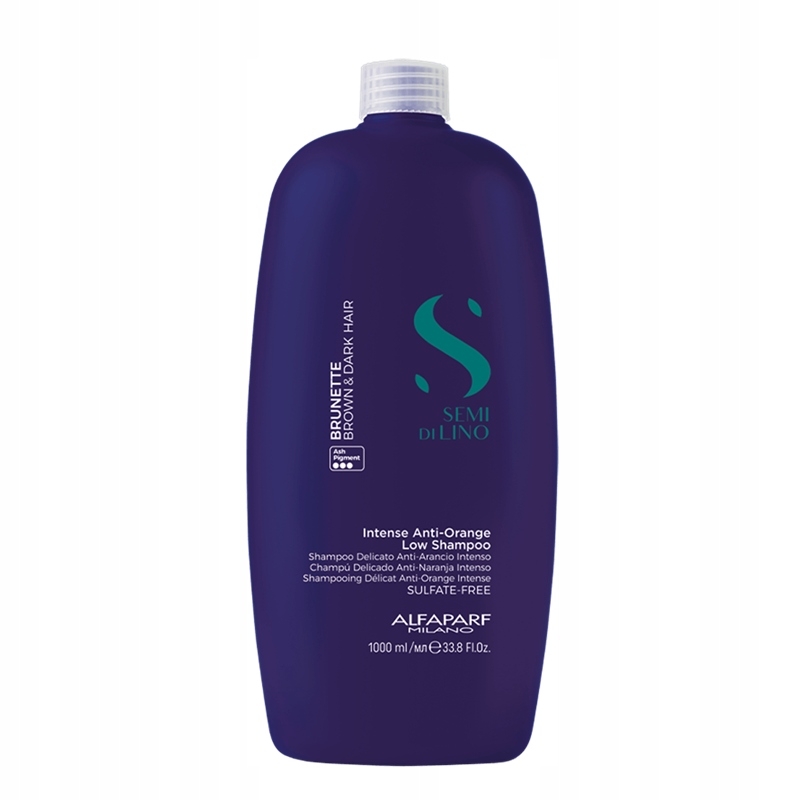 Alfaparf Semi Di Lino Brunette Anti-Orange šampon 1000 ml ochrana barvy