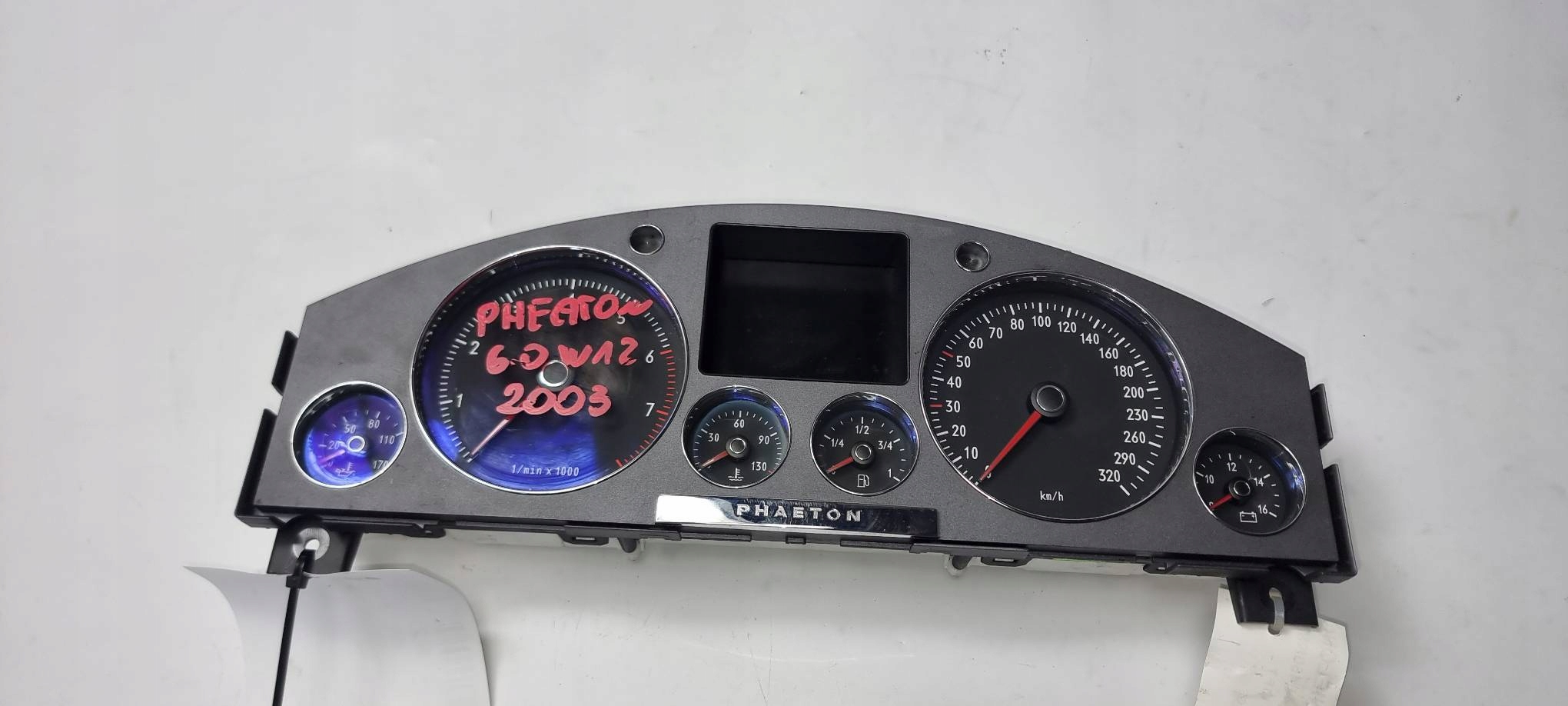 dials clock 3D0920881E VOLKSWAGEN PHAETON