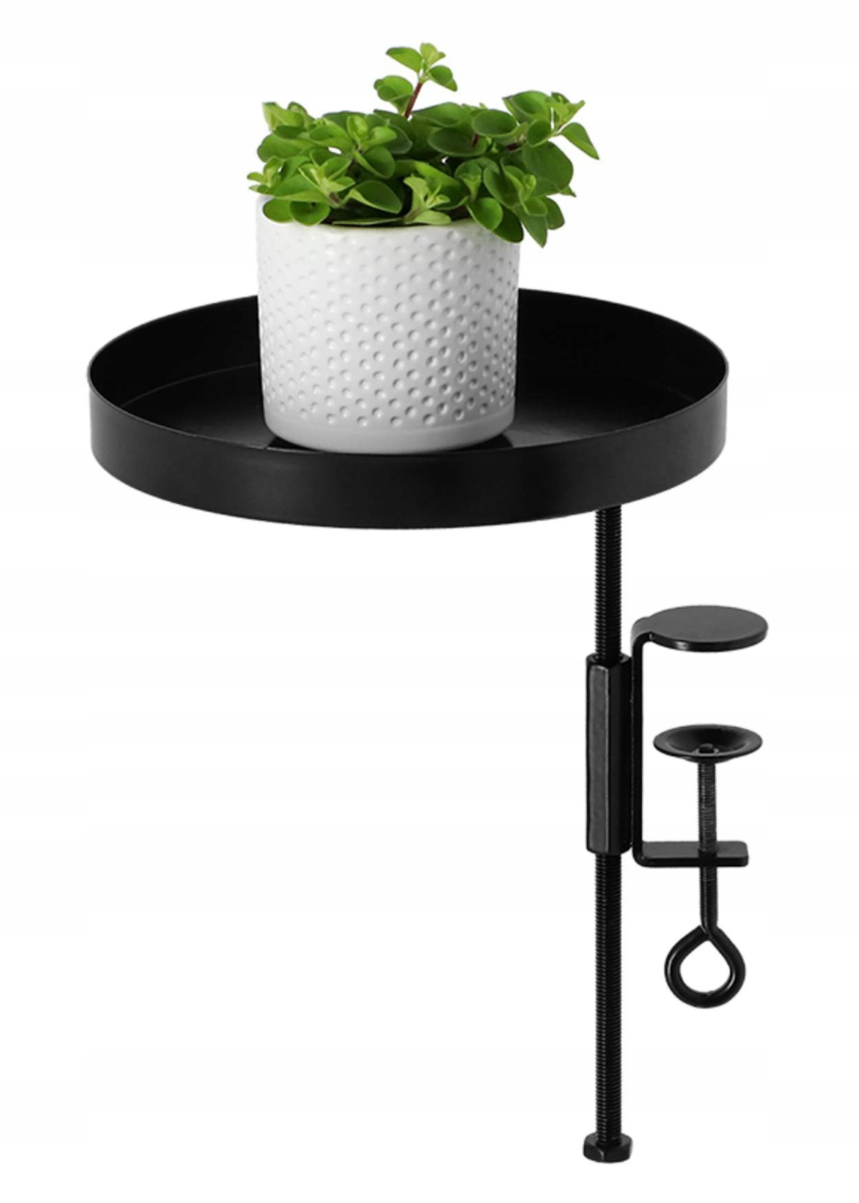 

Kwietnik Stojak na Parapet z Zaciskiem Czarny