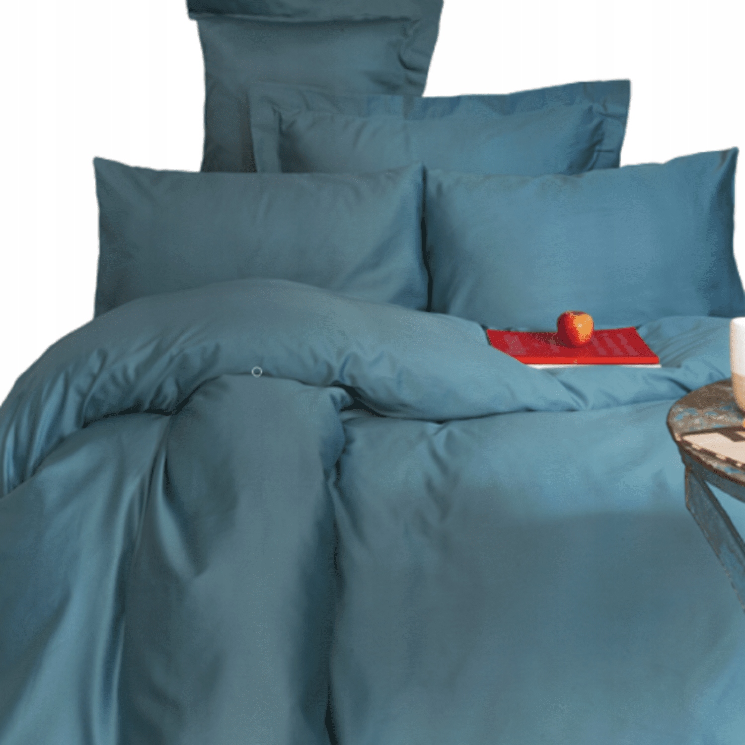 Saténové obliečky Simply Blue 200x220 50x70(2)