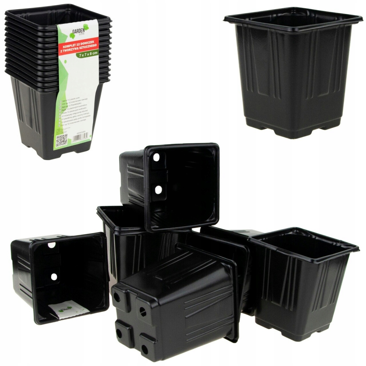 DONICZKI PRODUKCYJNE P7 DO ROZSAD UPRAW WYSIEWU SADZONKI ROŚLIN 12SZT/KPL Kod producenta EDA3289