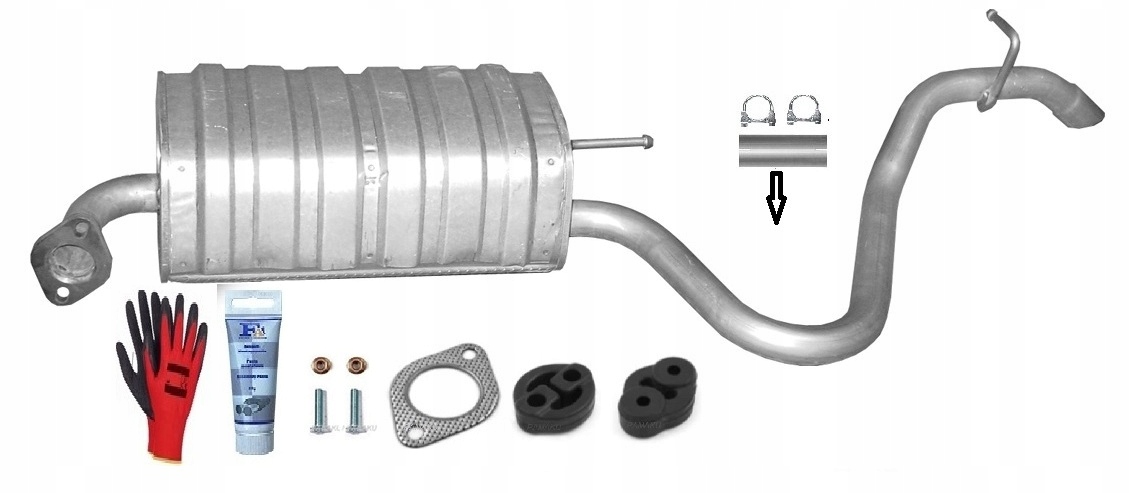 Hyundai I30 1.4 1.6 (od 2007) Hatchback Tlumič bonus