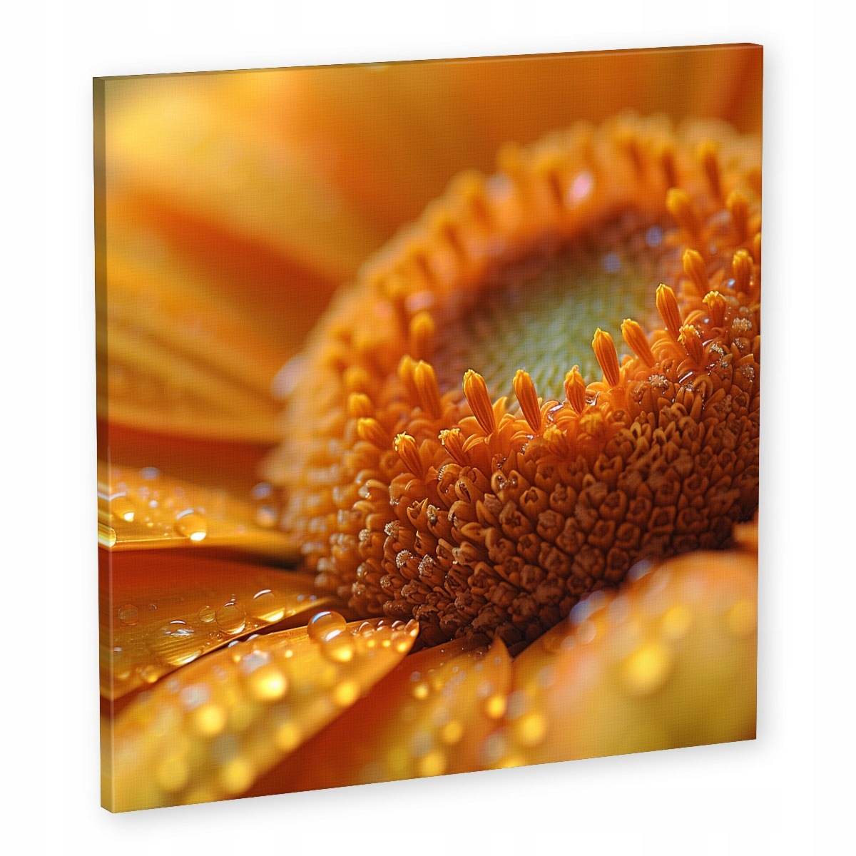 Obraz Na Plátně Canvas Příroda Makro Fotografie Květina Gerbera Aster 60x60